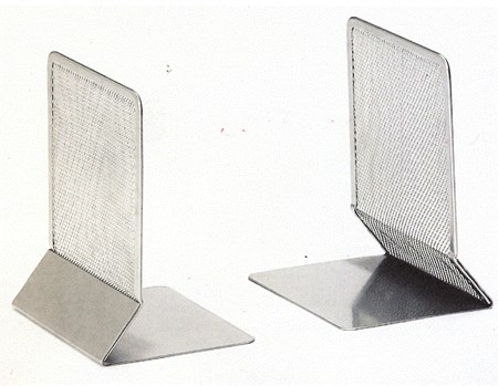 "Sølv-netting" Bokstøtte (2 stk)