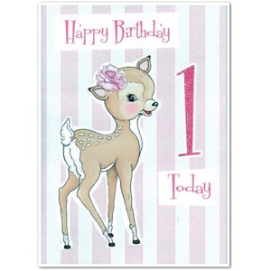 "Happy Birthday - 1 Today", Betty & Bertie