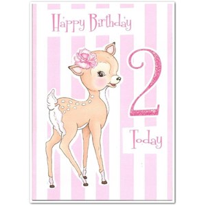 "Happy Birthday - 2 Today", Betty & Bertie