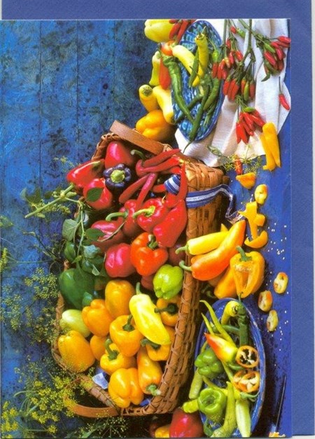 Paprika i kurv