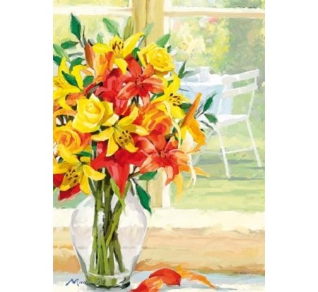 "Roses and Lillies"