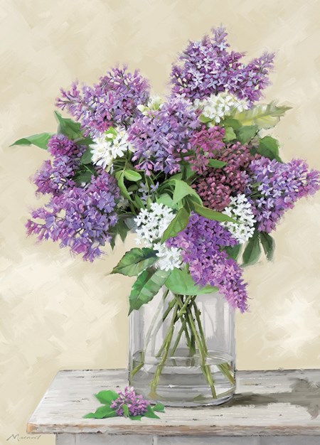 "Lilac" Dobbelt blomsterkort