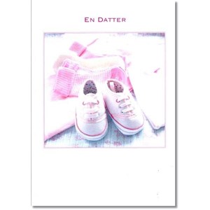 "En datter", rosa sokker og sko