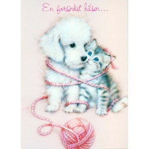 En forsinket hilsen.(.men bedre sent enn aldri! Gratulerer!)