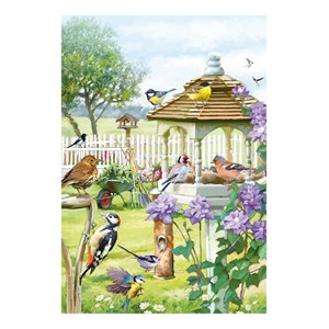 "The Bird Table" dobbelt kort