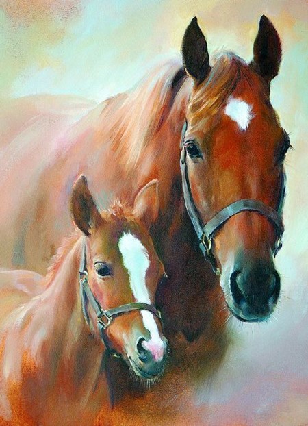 "Chesnuts in the Sunshine" Dobbelt kort
