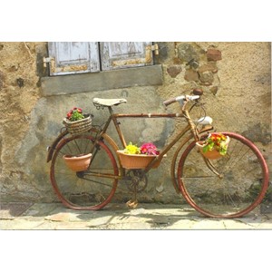 Enkle kort, "French Bike"