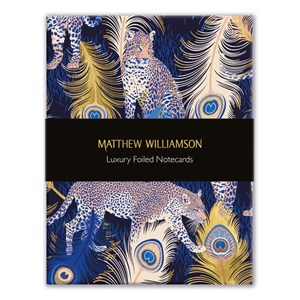 "Feather Prints" Luxury Notecards (16/16), 2 assortert