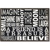 "Subway Art Believe" Note Cards (14/15)