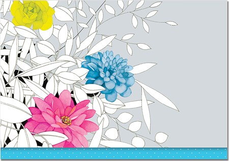 "Modern Floral" Notecards (14/15)