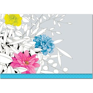 "Modern Floral" Notecards (14/15)