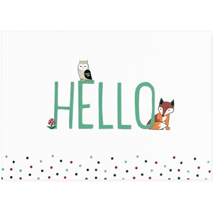 "Hello" Notecards (14/15)