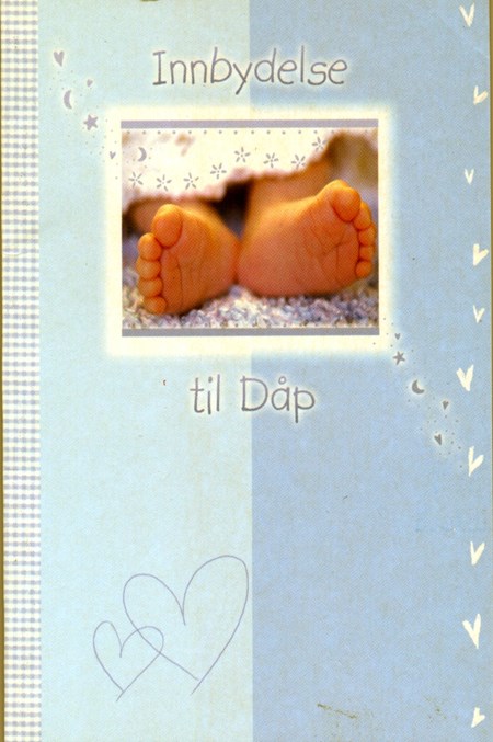 Innbydelse, Dåp gutt/8