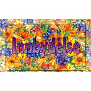 Innbydelse, Blomster, pk. a 6 stk.