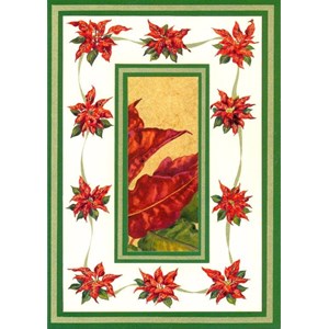 Doble julekort, "God Jul og Godt Nytt År",