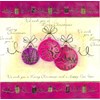 "Tree & Baubles", 12 Luxury Christmas Cards
