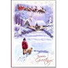 "Village Winter Scene", 10 Luxury Christmas