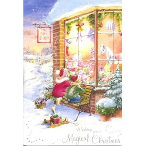 "Toyshop & Village Scenes", 10 Luxury Christ