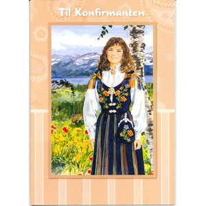 Konfirmasjon, Bunadsjente med pengelomme