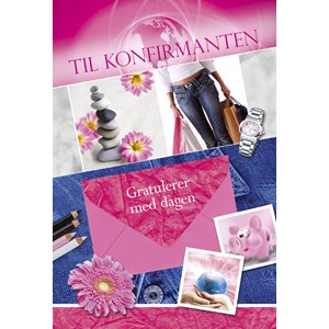 Til Konfirmanten, jente, med pengelomme