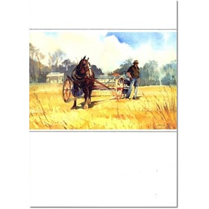 "Shire Horse and Plough"