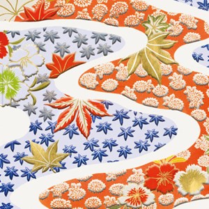 V&A Luxury Format "Floating Leaves", dobbelt kvadratisk kort