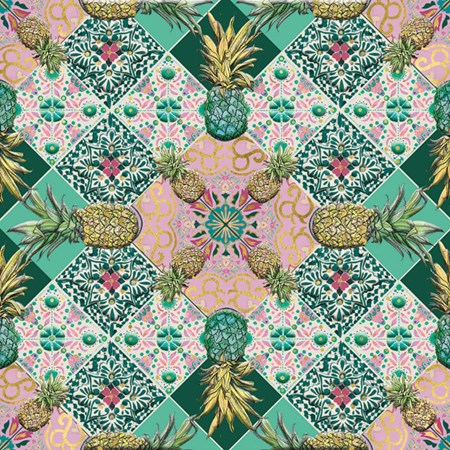 M. Williamson "Pineapple Tile" doble kvadratiske kort