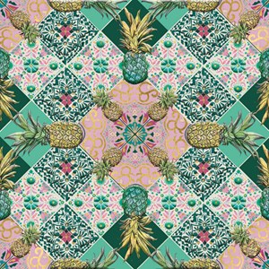 M. Williamson "Pineapple Tile" doble kvadratiske kort