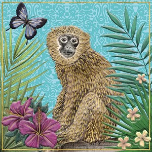 Matthew Williamson "Monkey" dbl. kvadratiske kort