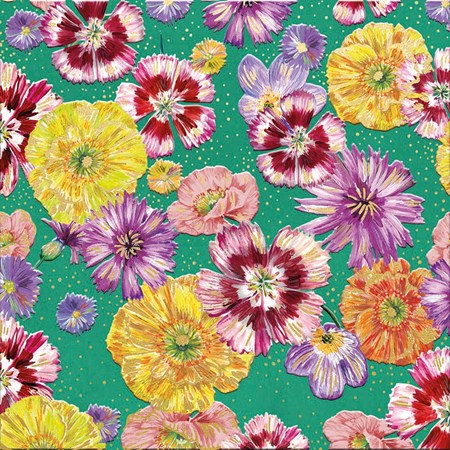 Matthew Williamson "Flower Fall" dbl. kvadratiske kort