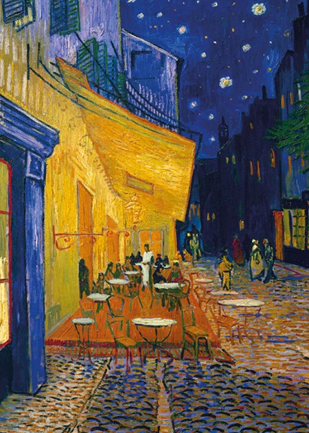 Classics "Van Gogh - Cafe-terrace at Night" Doble kort