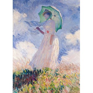 Classics "Monet - Woman with Parasol" dobbelt kort