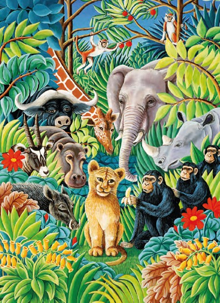 Classics "Liz Wright - Jungle Party" dobbelt kort
