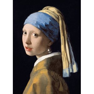 Classics "Vermeer - Girl with a Pearl Earring" dobbelt kort