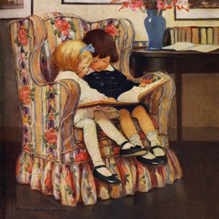 "Sitting Pretty Smith" Dobbelt kvadratisk kort