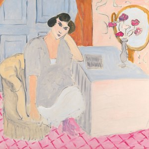 "The Inattentive Reader" TATE Square Kunst-kort