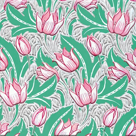 V&A Luxury Format "Tulips", dobbelt kvadratisk kort