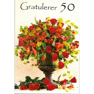 Gratulerer 50 år