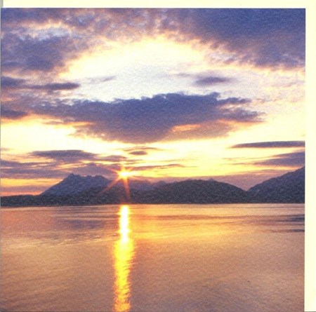 "Sunset Reflection", Fotografisk landskap