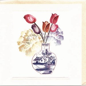 "Tulipaner i vase"