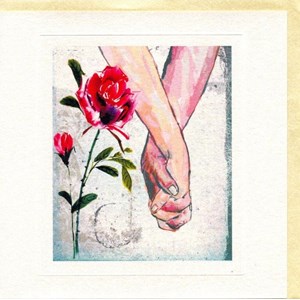"Rose, hender som holder"