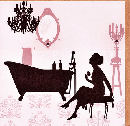 Silhouettes, "Bath Time"