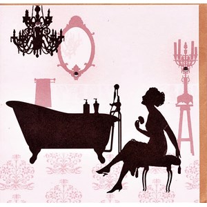 Silhouettes, "Bath Time"