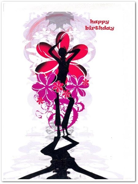 Ungdomskort, "Happy Birthday" jente