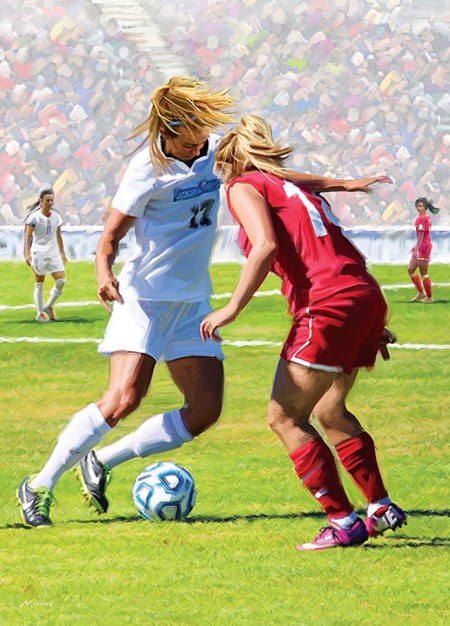 "Ladies Football" dobbelt kort
