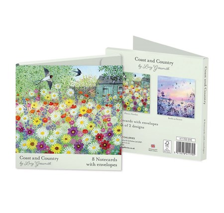 "Lucy Grossmith - Coast & Country" Notecards 8/8