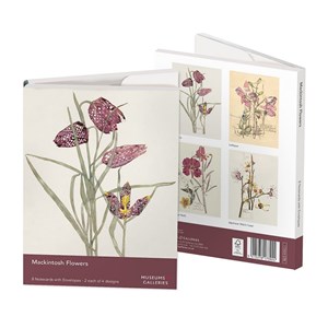 "Mackintosh - Flowers" Rektangulære notecards 8/8