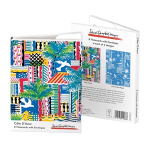 "Campbell - Cote D'Azur" Rektangulære notecards 8/8