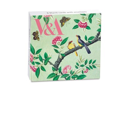 "V & A - Chinese Wallpaper" Mini notecards 8/8