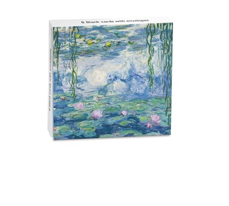 "Claude Monet - Waterlilies" Mini notecards 8/8